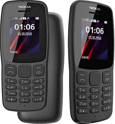 nokia 3586i: Nokia 106, rəng - Qara, Düyməli — 1
