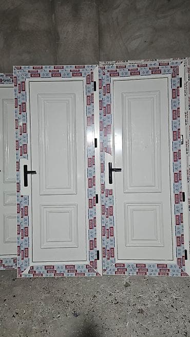 qaplar taxda: PVC qapı və pəncərələr - Material: PVC profil (üzərində qoruyucu — 3