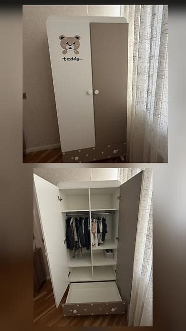 sifoner satisi: Dolab satilir 100azn unvan 9cu mikrorayon vusqa2Uşaq geyim dolabı – — 1