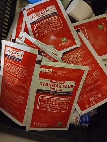 Kosmetika: Məhsul: LifeActive STORMAX PLUS Women – su ilə həll olan qranul paket — 1