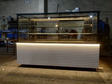 kalbasa: Əsas xüsusiyyətlər: Şüşə vitrin – şirniyyatların estetik şəkildə — 1