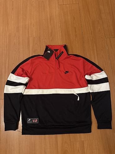 İdman çantaları: Orginal Geyimlər✅ Yeni Nike Yarım zamok S razmer oversize Puma jaket — 1