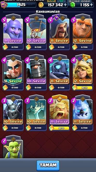 real gitara: Clash Royale hesabi.Salam.10 tam evrim digerleri çoxusu hərəsi az az — 3