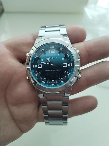 patek philippe saat: Qol saatı, Casio, rəng - Gümüşü — 6