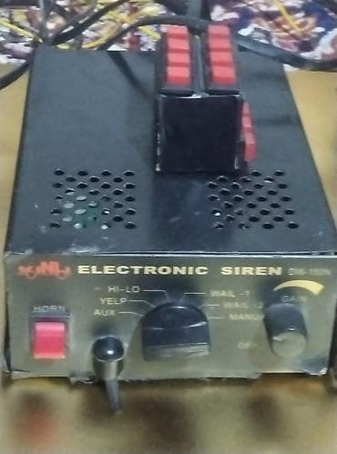 Elektron SIREN bloku – model DW-150N - Avtomobil üçün çoxsəsli siren