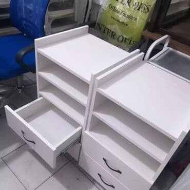 куханная мебель: Новый, Косметологическая кушетка, Нескладной, цвет - Белый — 15