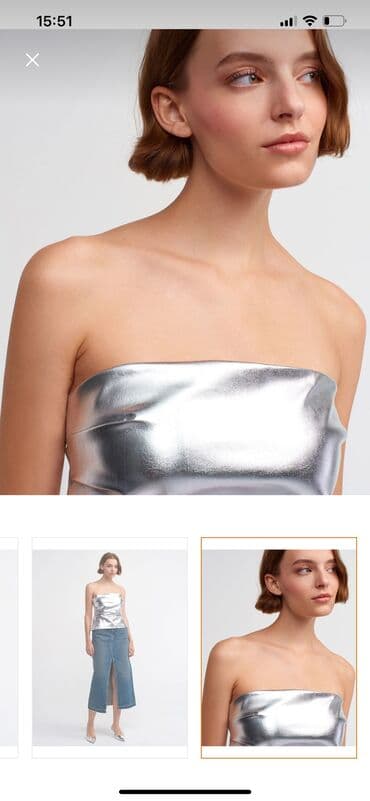 ağ qadın koftaları: Korset cox gozel galir eyinde 
Dilvin firmasinan almisham — 3