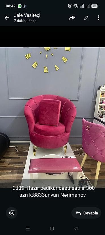 《J3》Hazır pedikür dəsti satılır 300 azn k:8833unvan Nərimanov