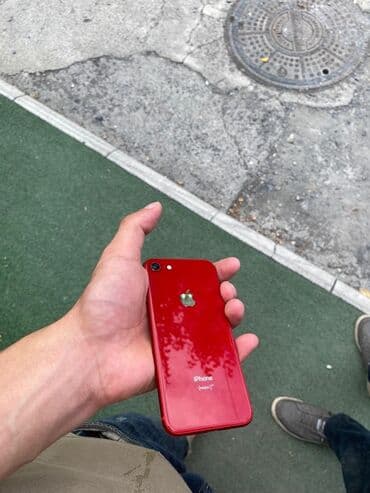 телефон fly fs510 nimbus 12: IPhone 8, 64 GB, Qırmızı, Barmaq izi — 1