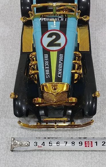 Avtomobil Formula 1 Mercedes Kolleksiya üçün retro üslubda oyuncaq — 3