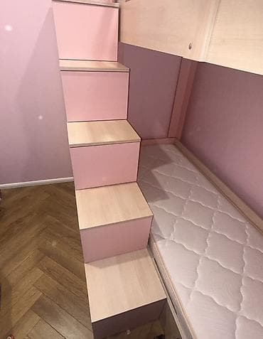 Oğlan və qız üçün, Çarpayı, Siyirməli, Laminat