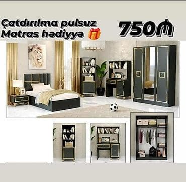 ugur mebel: Gənc Yataq dəsti hazır var Endirimdədir kredit verilir Şəhərdaxili — 1