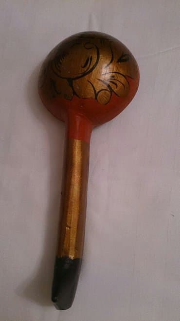 qaşıq dəst: Qedmi taxta qaşiq — 1