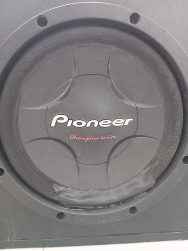 Автоэлектроника: Pioneer Champion Series subwoofer + portlu taxta korpus - — 4