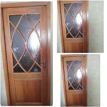 3 ədəd qapı satılır *1 ədədi 60 azn* Ölçü: 90× 2.10 İdeal