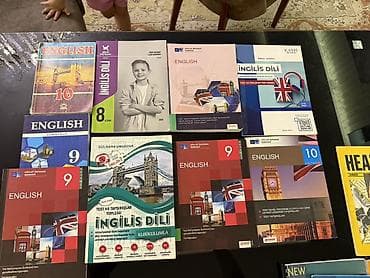 Məhsul: İngilis dili üzrə dərslik və test topluları paket 1 və 2 azn