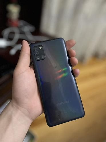 galaxy s3: Samsung Galaxy A31, 64 GB, rəng - Qara — 2