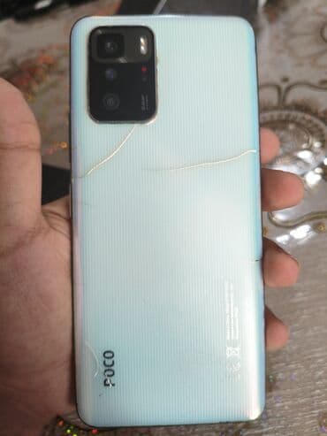 стекло на телефон fly: Poco X3 GT, rəng - Mavi, Sensor — 4