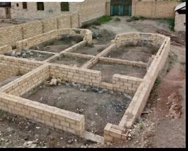 ru bina az: Həyətyanı sahədə tikintisi başlanmış fərdi yaşayış evinin bünövrəsi və — 1