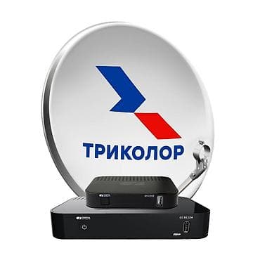 Trikolor peyk TV dəsti Məhsul tərkibi: - Trikolor peyk antenası — 1