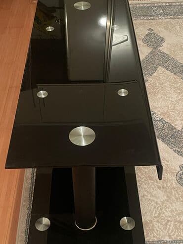 Masa və oturacaq dəstləri: Jurnal masası, Açılmayan, Şüşə, Dördbucaq masa — 5