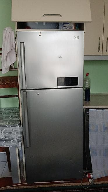 tefal qiymetleri: İşlənmiş 2 qapılı LG Soyuducu Satılır, rəng - Boz — 1