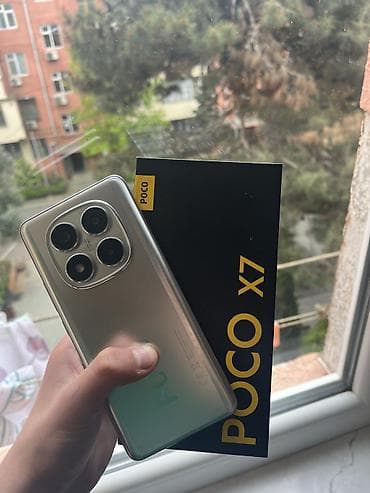 Poco X7, rəng - Gümüşü, Barmaq izi