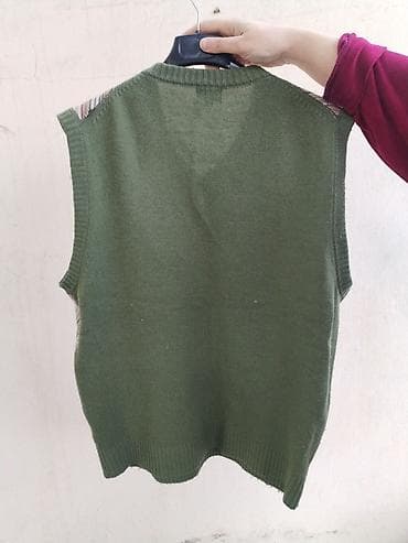 ust geyimleri: Jilet, XL, rəng - Yaşıl — 2