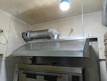 restoran sobaları: Mətbəx və istehsalat üçün havalandırma sistemləri – çəkici başlıqlar — 1