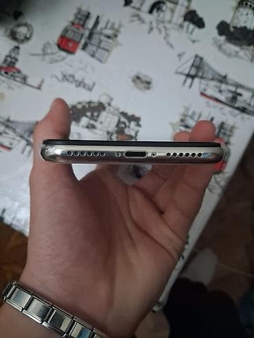 x printer: IPhone X, 64 GB, Ağ, Qırıq — 5