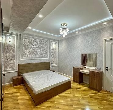 panel evler: TƏMİRLİ MƏNZİL – DAXİLİ İNTERYER - Zövqlə dizayn olunmuş geniş qonaq — 4
