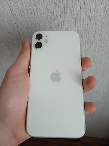 not 8 kabrolari: IPhone 11, Ağ, Face ID — 4