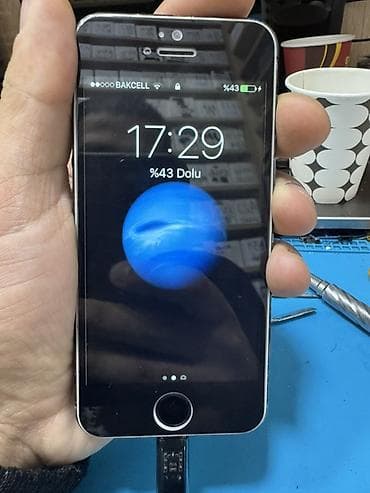 IPhone 5, 16 GB, Qara, Barmaq izi