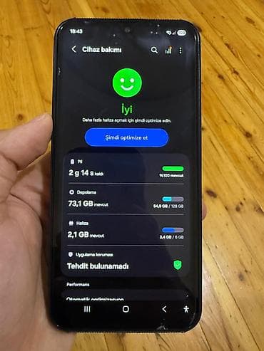 telefon samsunq: Samsung Galaxy A24 4G, 128 GB, rəng - Qara, Barmaq izi — 2