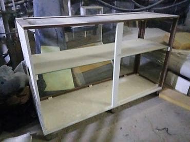 Soyuducu avadanlığı: Şüşə vitrin stend - Material: ön, yan və üst hissələri şüşə; karkas — 4