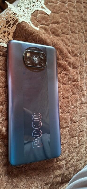 ipone 13 pro: Poco X3, rəng - Boz, Barmaq izi — 2