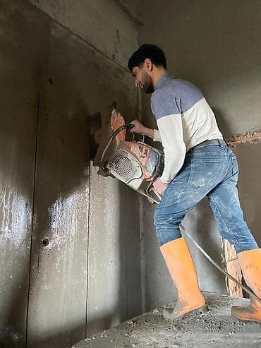 Beton kəsən beton deşən karotçu Beton Kəsmə Deşmə Xidməti beton kesimi — 9
