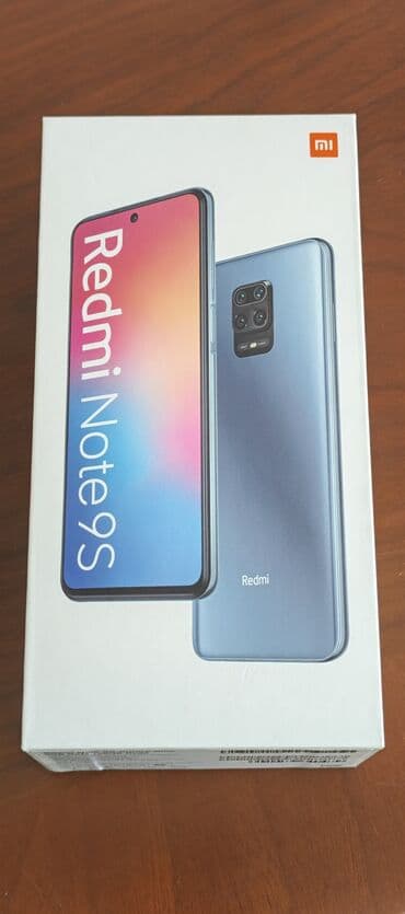 redmi 9 s: Redmi Note 9S, 128 GB, rəng - Göy, Barmaq izi — 8