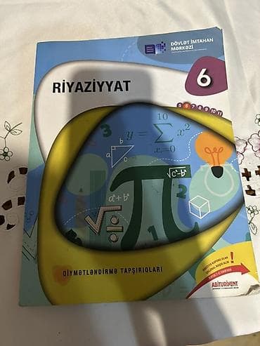 Riyaziyyat – 6 (Qiymətləndirmə Tapşırıqları) kitabı - Nəşriyyat