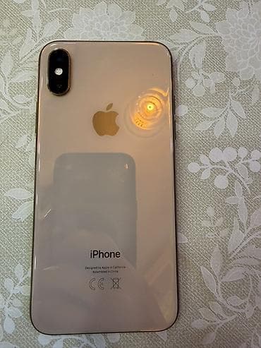 ipone mini: IPhone Xs, Qızılı, Face ID — 2