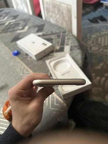 televizor kreditle satisi: IPhone 11, 128 GB, Ağ, Face ID — 6