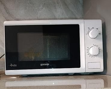 Mikrodalğalı soba Gorenje, Ayrıca dayanan, Mikrodalğalar ilə, rəng - Ağ
