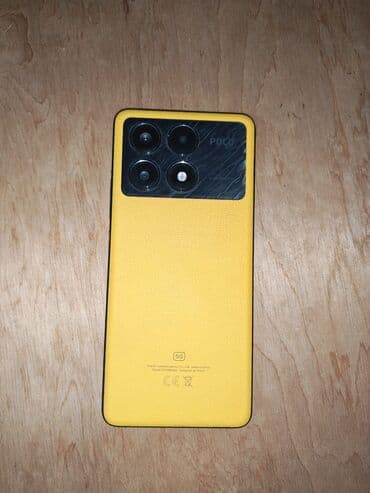 Lamborghini: Poco X6 Pro, 512 GB, rəng - Sarı, Zəmanət — 2