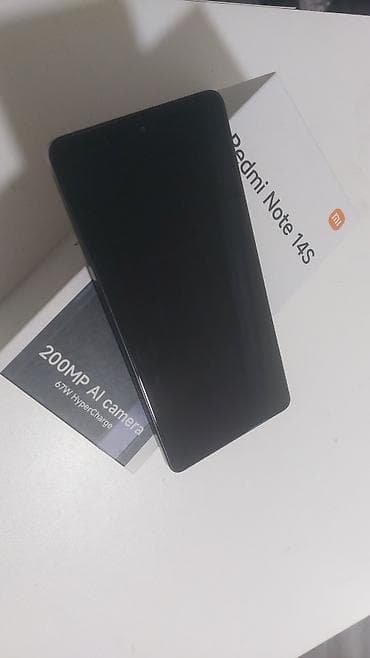 xiaomi mi 9 t: Redmi Note 14S, 256 GB, rəng - Qara — 2