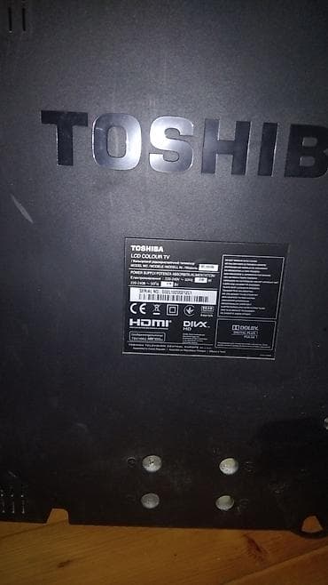 mapet kredit: Toshiba LCD televizor – model 40LV933G Salam ekranı işləmir başqa — 3