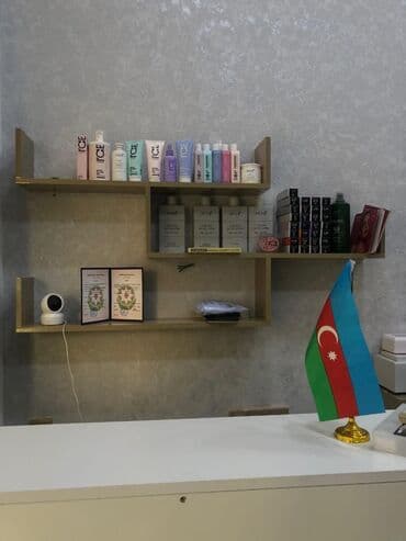 Düz masa, Siyirməsiz, Polkalı, Mat laminat