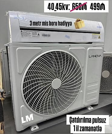 daxili ssd: LANOVA split kondisioner - Güc göstəricisi: 40,45 kv üçün - Daxili və — 1