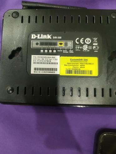data modem sim card: D-Link DIR-300 Wireless N 150 ev routeri Xüsusiyyətlər: - 802.11n — 3