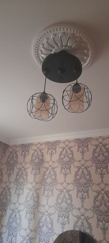 cıraq: Çılçıraq, 2 lampa, Metal — 4