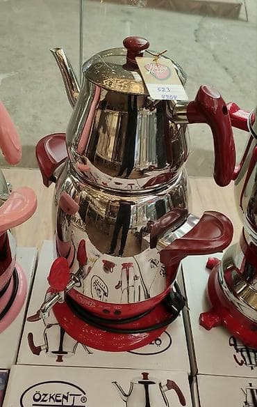 samavar: Samovar elektrik samovar Özkent Turk istehsali 3 litr tutumlu su 1,7 — 2